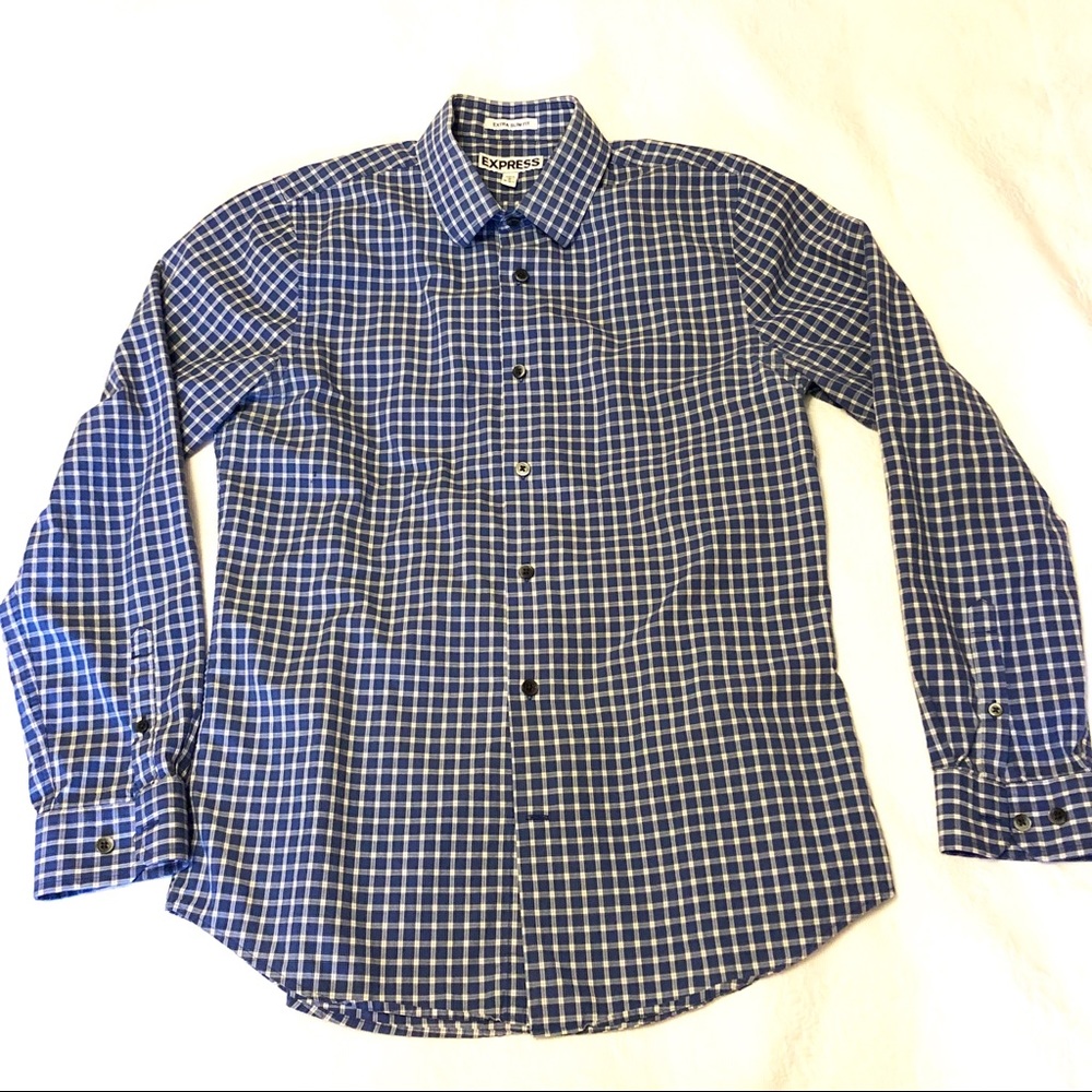 Express Extra Slim Shirt Size Medium - image 1